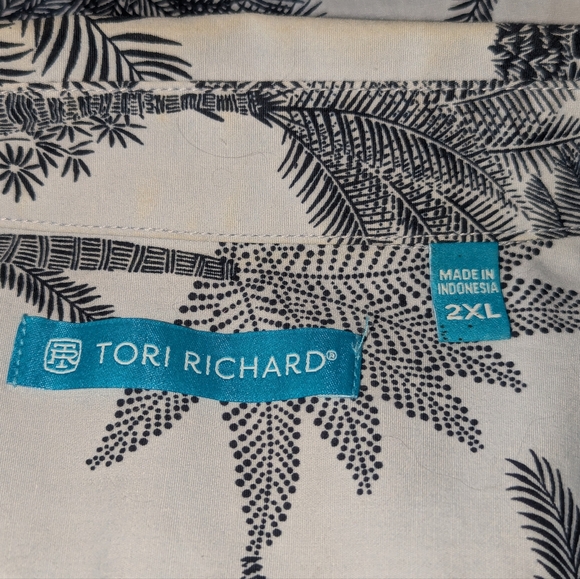 Tori Richard Hawaiian Button Down Shirt. size 2XL - Picture 9 of 9